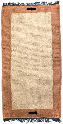 Alfombra de Nepal - 140 x 70 cm - beige