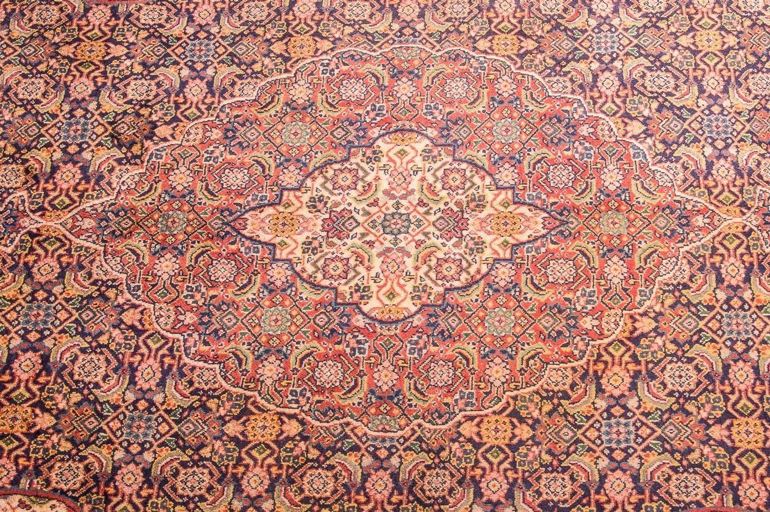 Alfombra persa - Clásica - 337 x 210 cm - azul oscuro