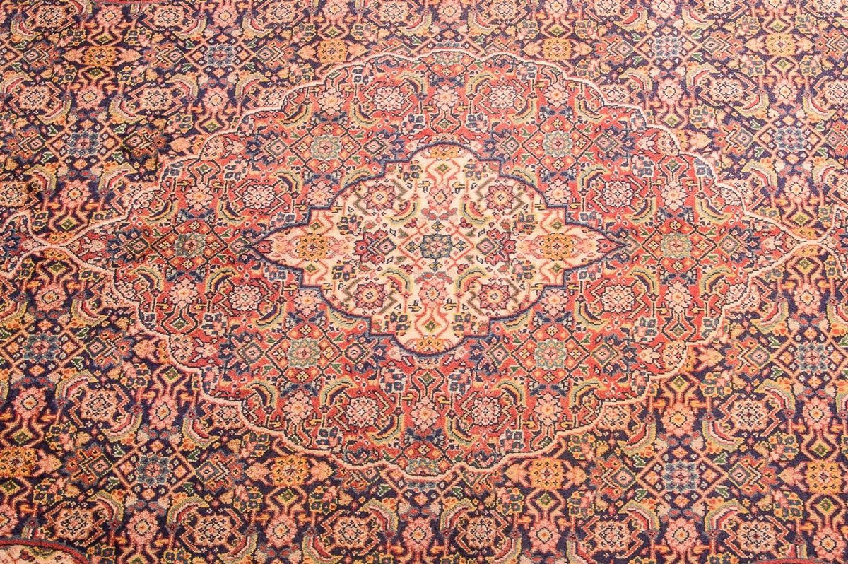 Alfombra persa - Clásica - 337 x 210 cm - azul oscuro