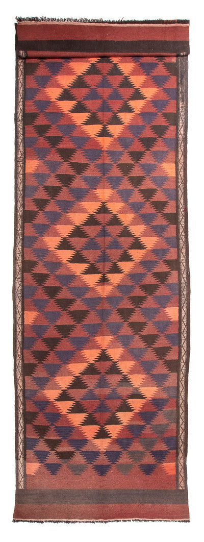 Kilim antiguo Alfombra 135x450cm