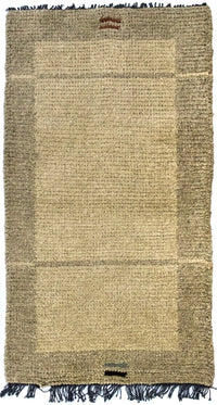 Alfombra de Nepal - 140 x 70 cm - beige