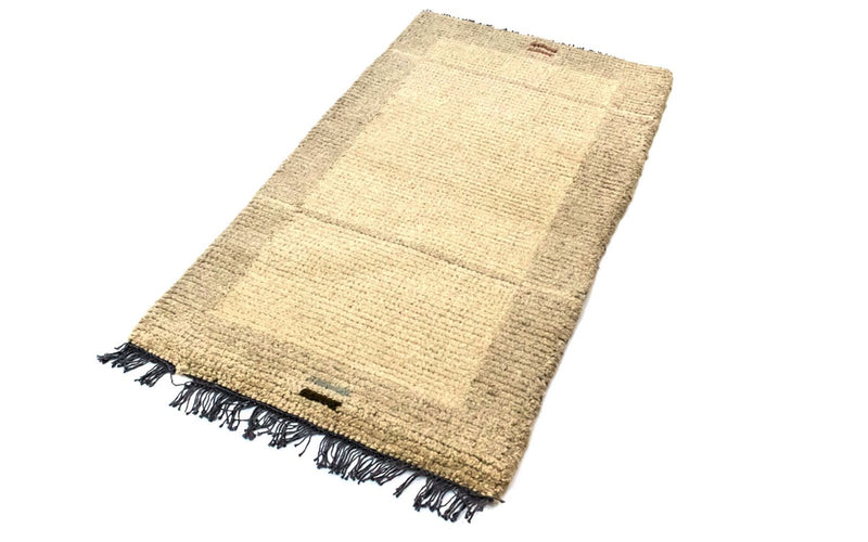 Alfombra de Nepal - 140 x 70 cm - beige