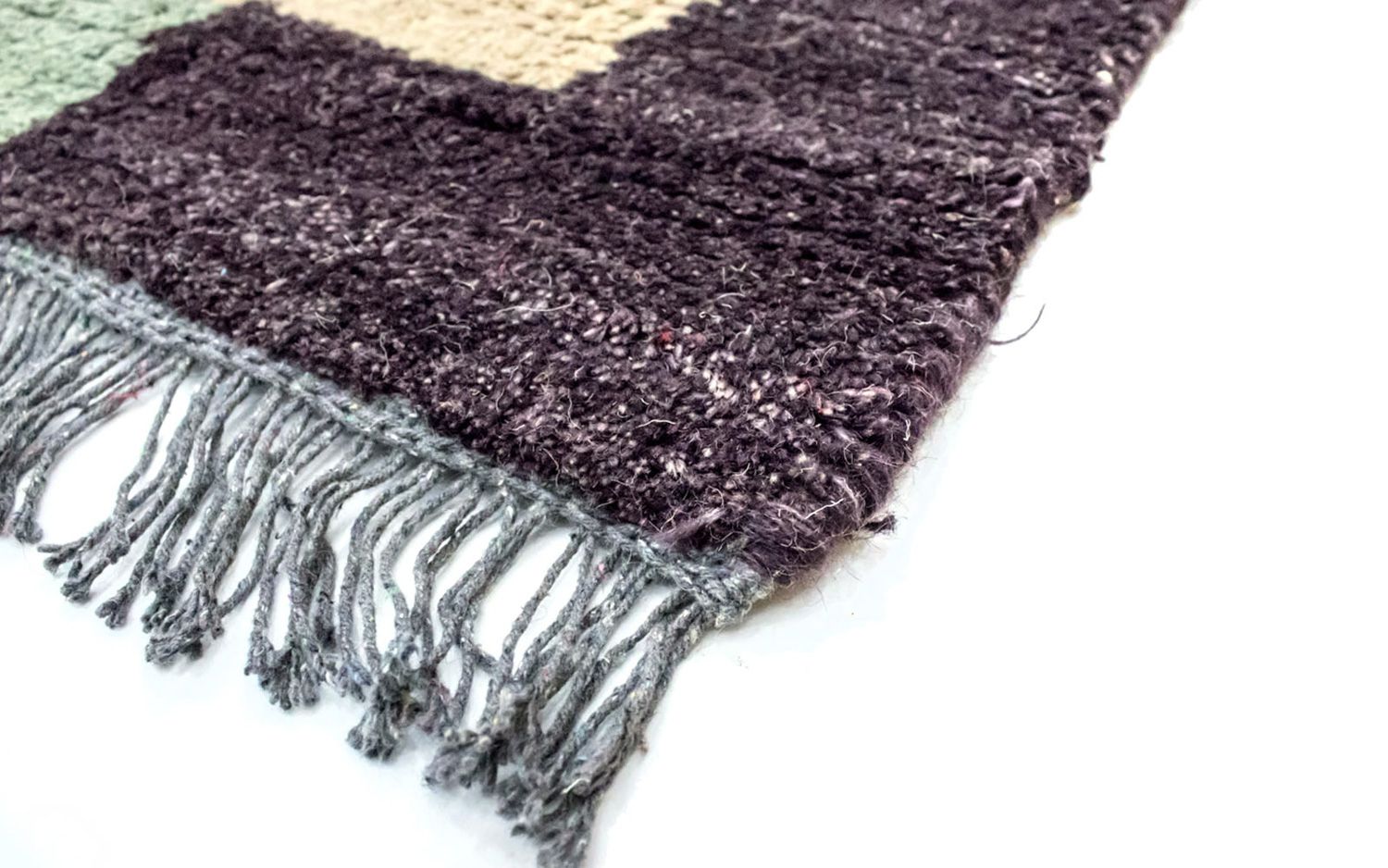 Alfombra de Nepal - 140 x 70 cm - beige