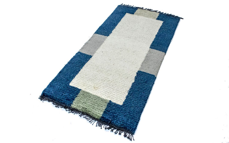 Alfombra de Nepal - 140 x 70 cm - beige