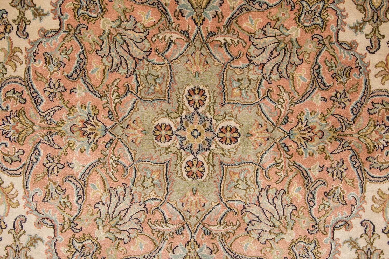 Alfombra de seda - Seda de Cachemira - 335 x 243 cm - beige