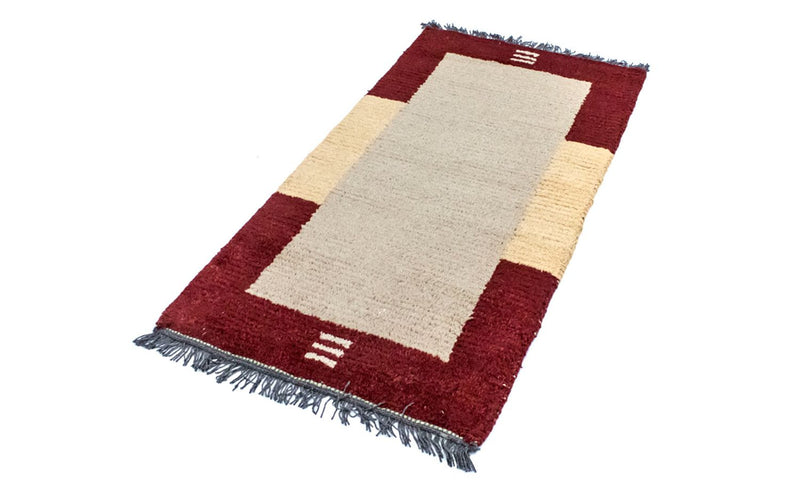 Alfombra de Nepal - 140 x 70 cm - beige