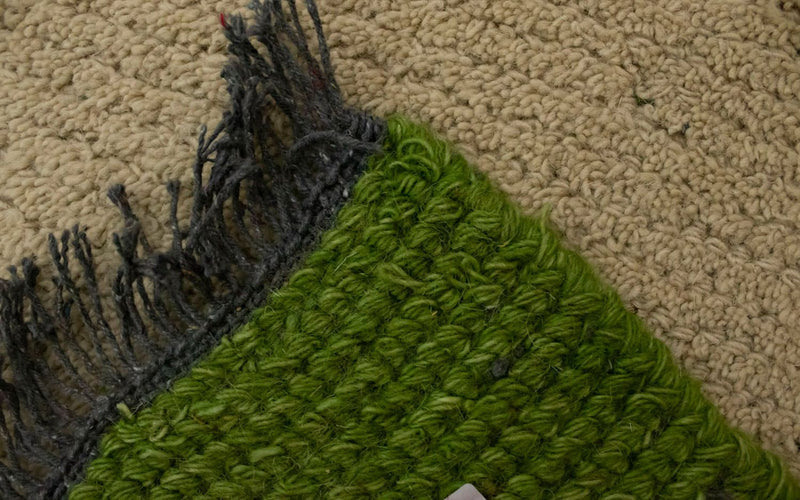 Alfombra de Nepal - 140 x 70 cm - beige