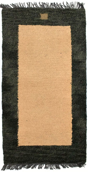 Alfombra de Nepal - 140 x 70 cm - beige