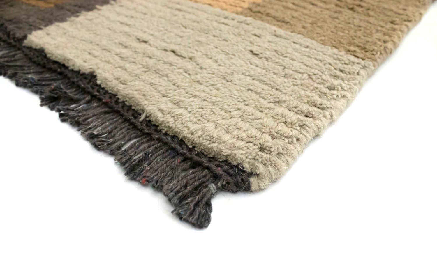 Alfombra de Nepal - 140 x 70 cm - marrón claro