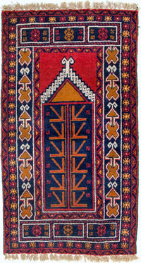 Alfombra Belutsch - 130 x 76 cm - multicolor