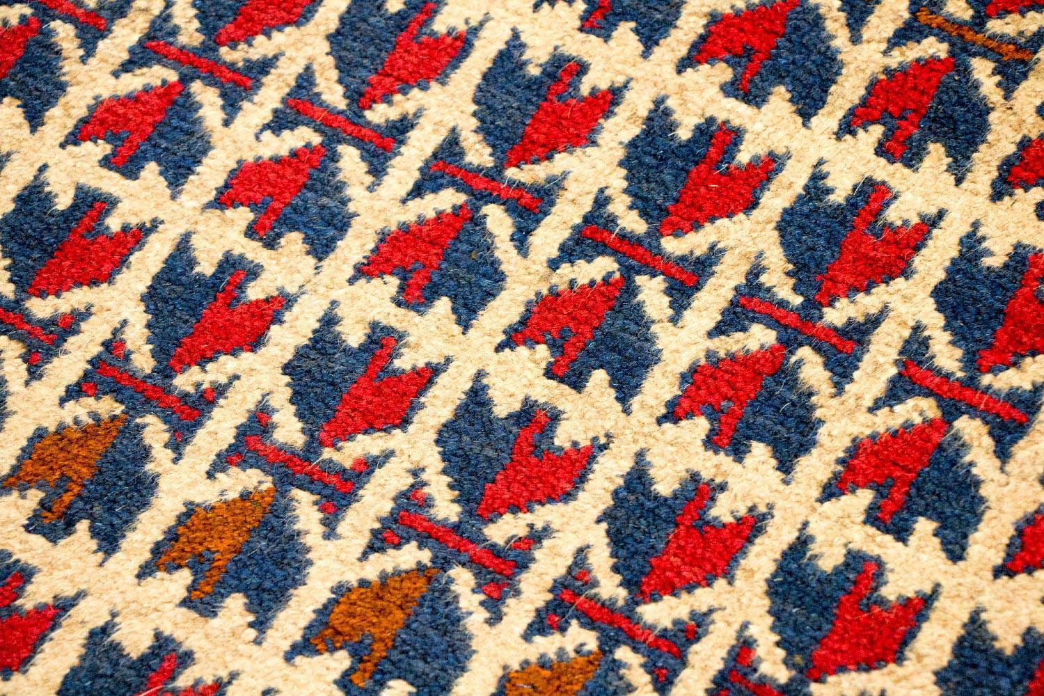 Alfombra Belutsch - 130 x 77 cm - rojo