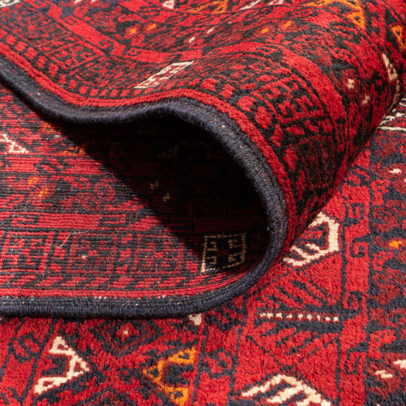 Alfombra Turkaman - 234 x 160 cm - rojo
