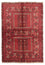 Alfombra Turkaman - 238 x 164 cm - rojo