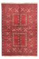 Alfombra Turkaman 159x236cm - Alfombra persa - rojo
