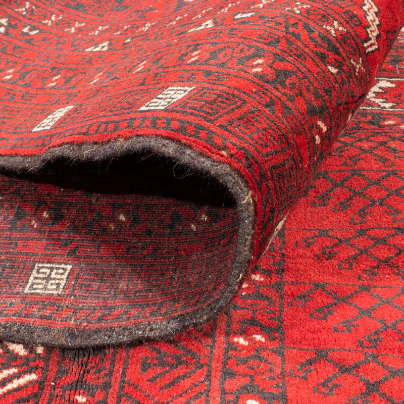 Alfombra Turkaman - 236 x 159 cm - rojo