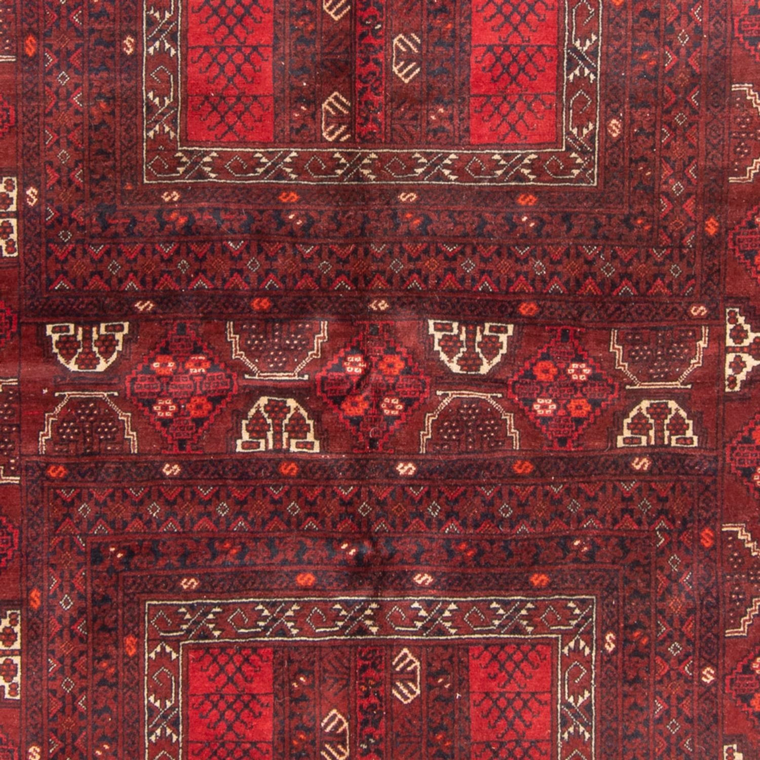Alfombra Turkaman - 240 x 160 cm - rojo