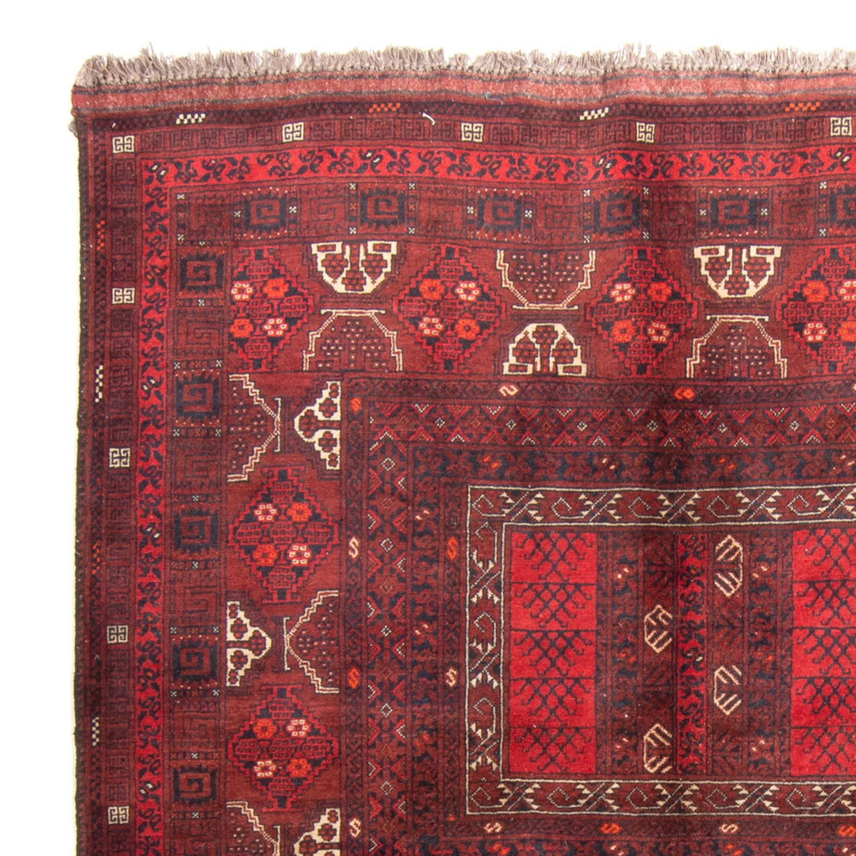 Alfombra Turkaman 160x240cm - Alfombra persa - rojo