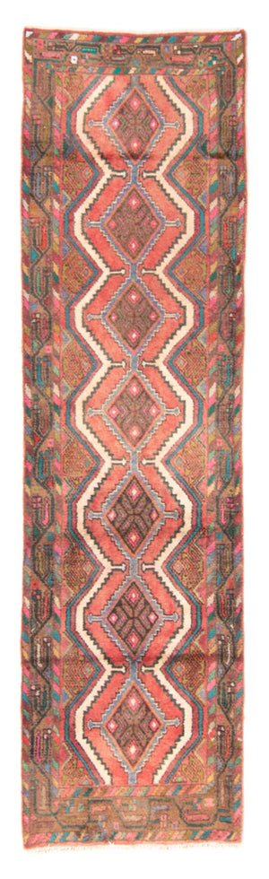 Alfombra de pasillo Alfombra persa - Nómada - 302 x 77 cm - rojo
