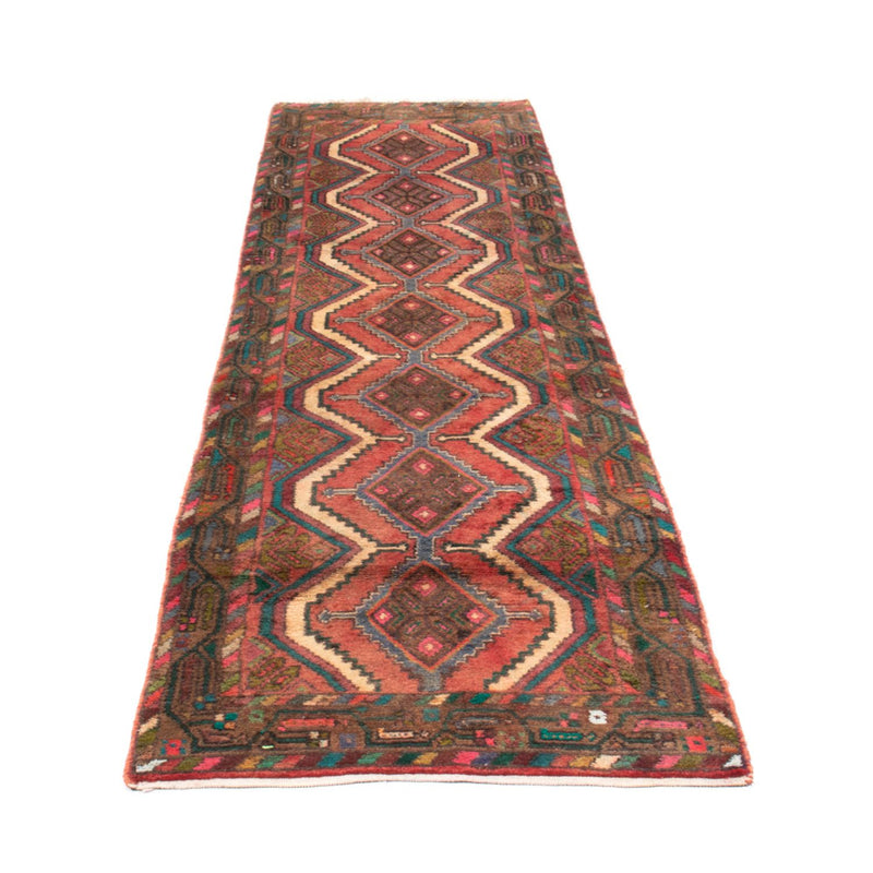 Alfombra de pasillo Alfombra persa - Nómada - 302 x 77 cm - rojo