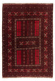 Alfombra Turkaman 158x224cm - Alfombra persa - rojo