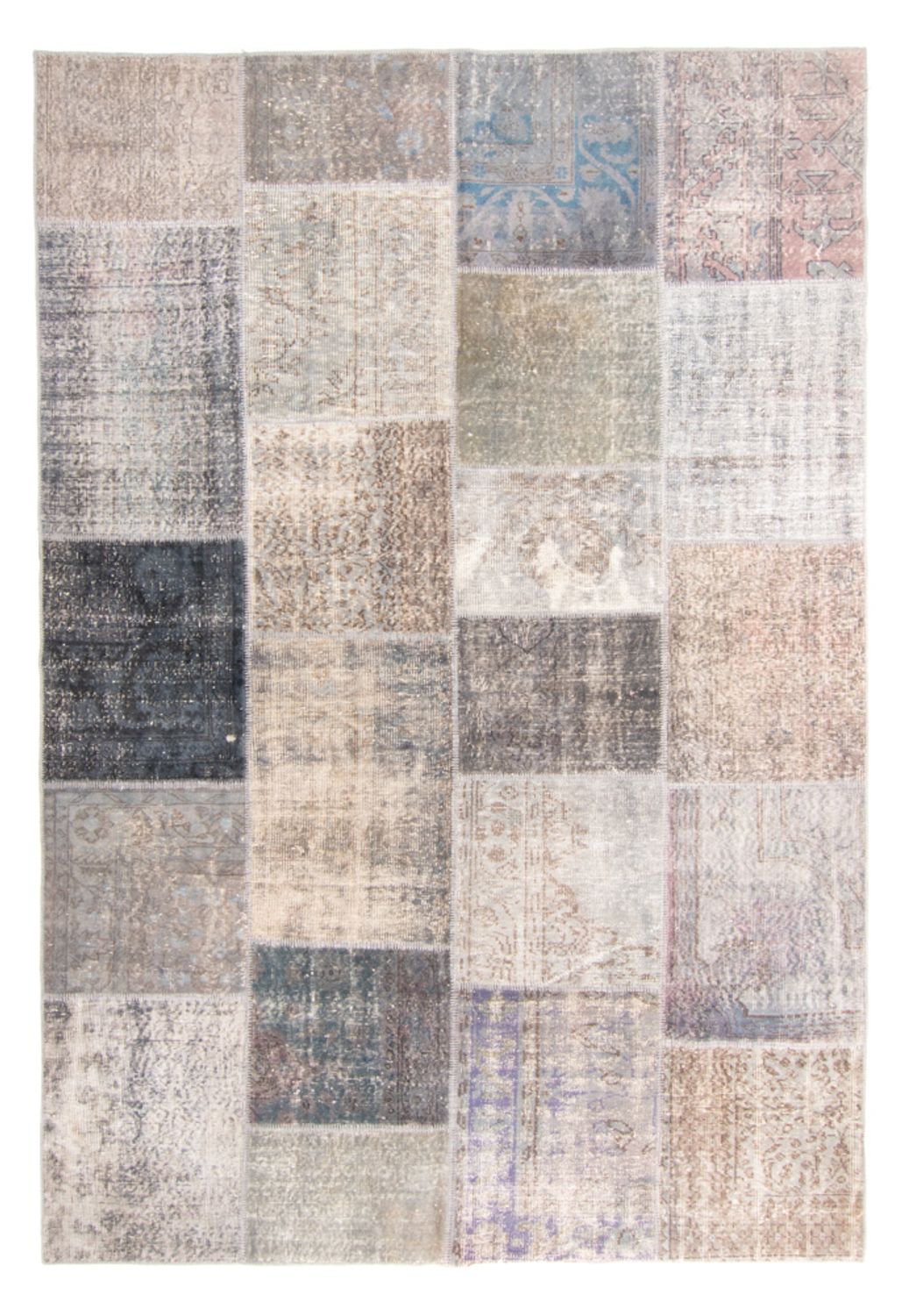 Alfombra Vintage - 303 x 206 cm - multicolor