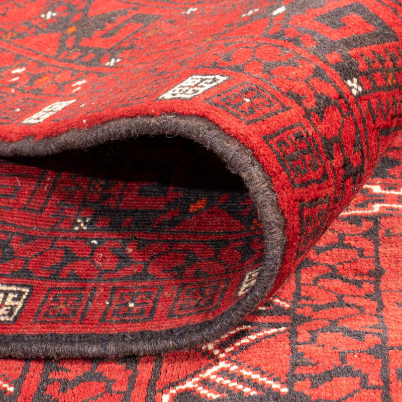 Alfombra Turkaman - 237 x 158 cm - rojo