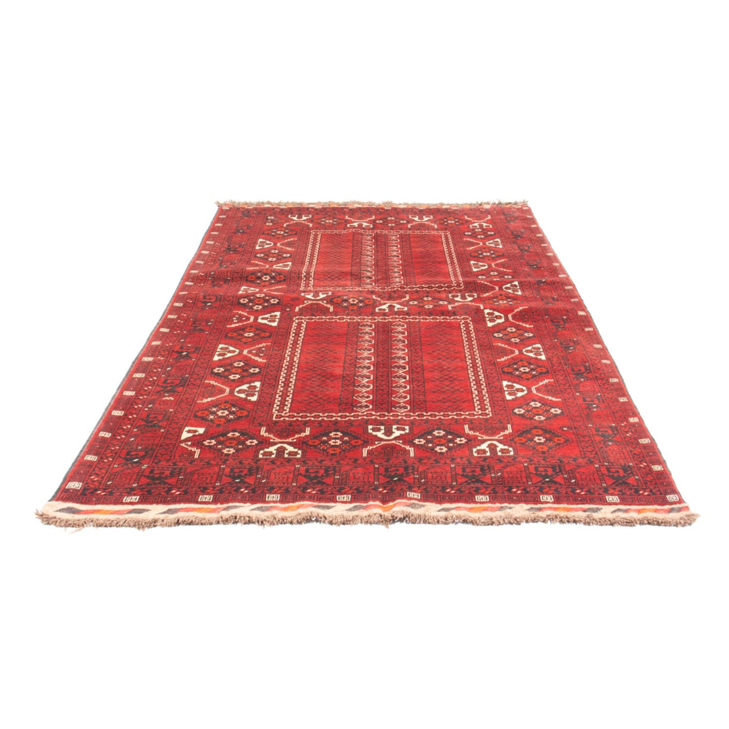 Alfombra Turkaman - 237 x 158 cm - rojo
