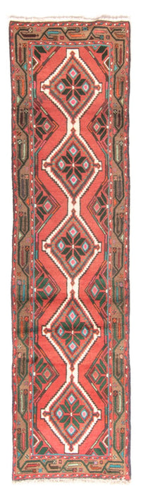 Alfombra de pasillo Alfombra persa - Nómada - 307 x 78 cm - rojo