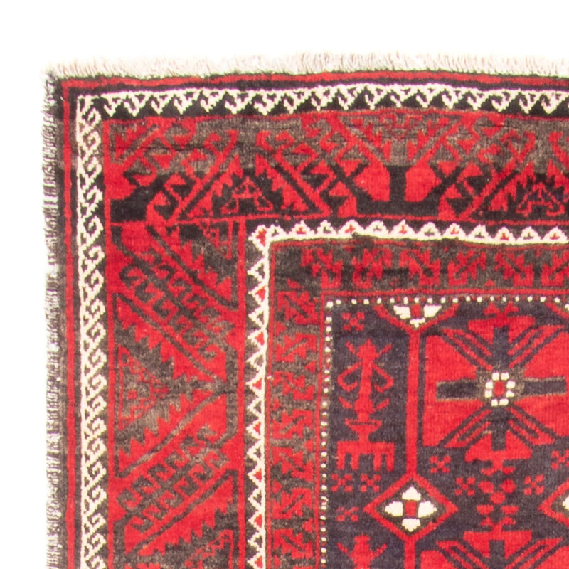 Alfombra de pasillo Alfombra Belutsch - 205 x 112 cm - rojo