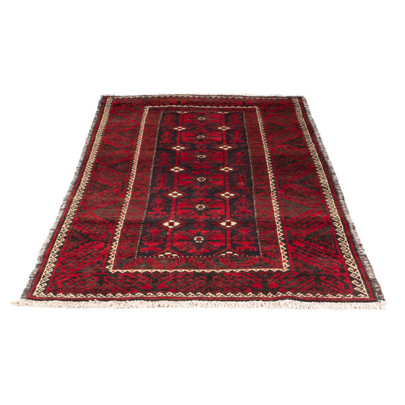Alfombra de pasillo Alfombra Belutsch - 205 x 112 cm - rojo