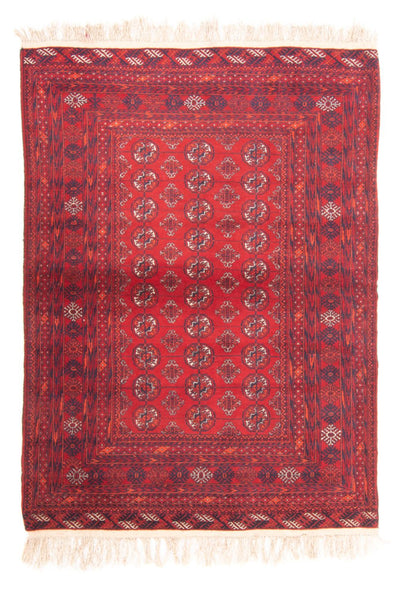 Alfombra Turkaman 126x175cm - Alfombra persa - rojo