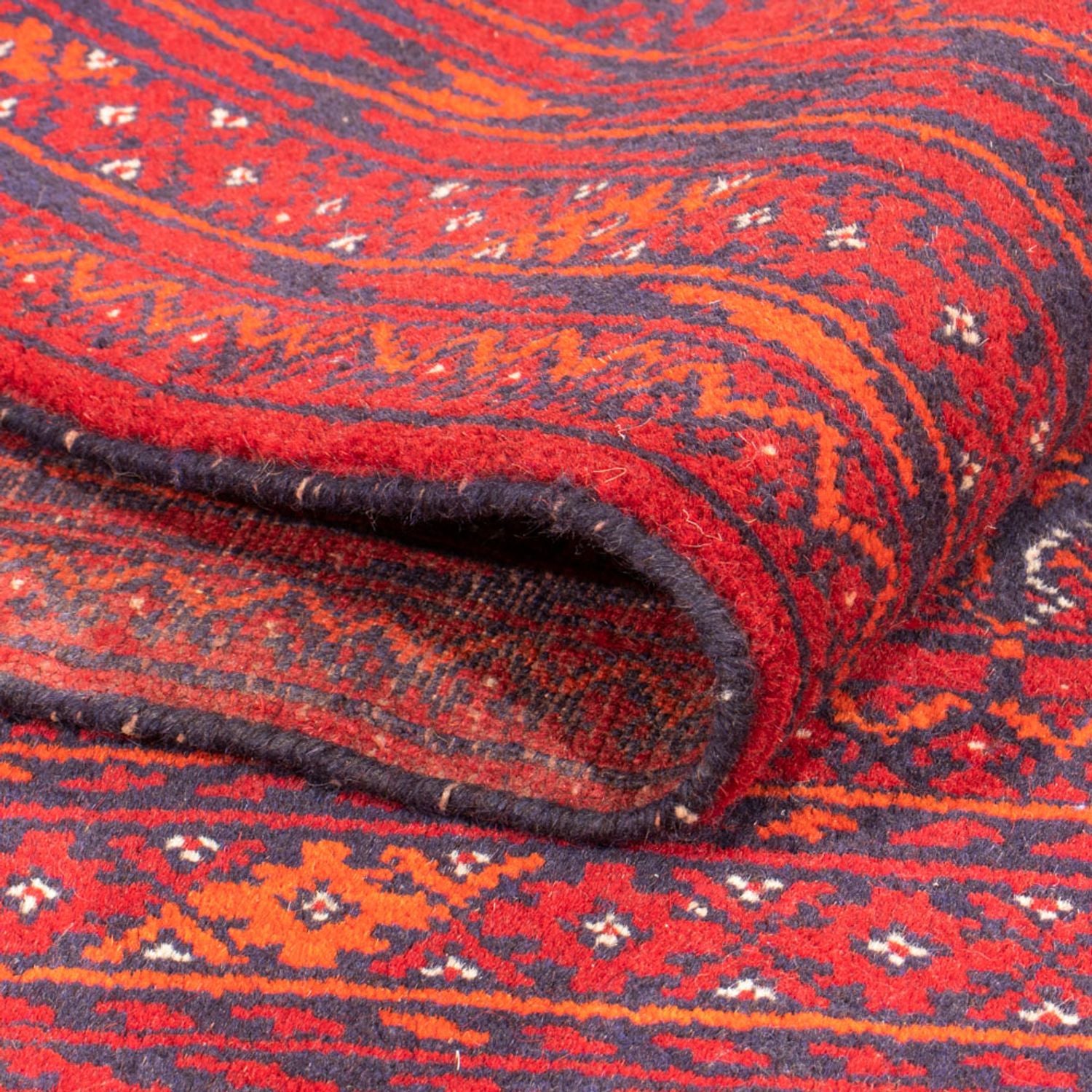 Alfombra Turkaman - 175 x 126 cm - rojo