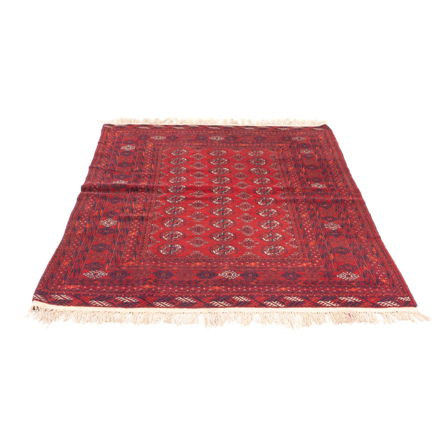 Alfombra Turkaman - 175 x 126 cm - rojo