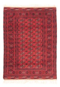 Alfombra Turkaman - 168 x 124 cm - rojo