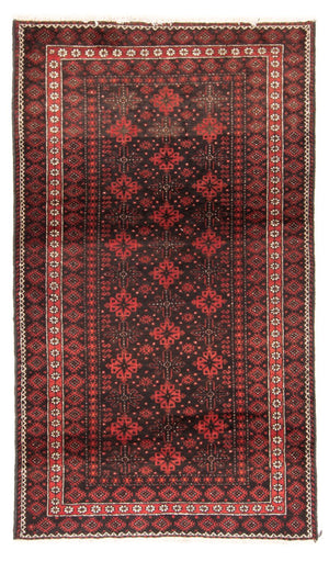 Alfombra Belutsch - 216 x 121 cm - azul oscuro