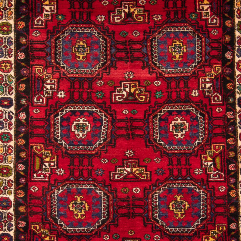 Alfombra de pasillo Alfombra Belutsch - 260 x 120 cm - rojo