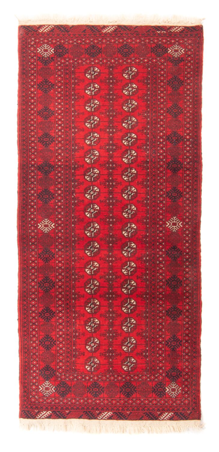 Alfombra de pasillo Alfombra Turkaman - 194 x 85 cm - rojo