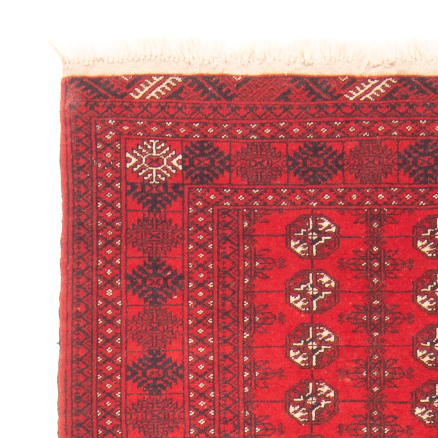 Alfombra de pasillo Alfombra Turkaman - 194 x 85 cm - rojo