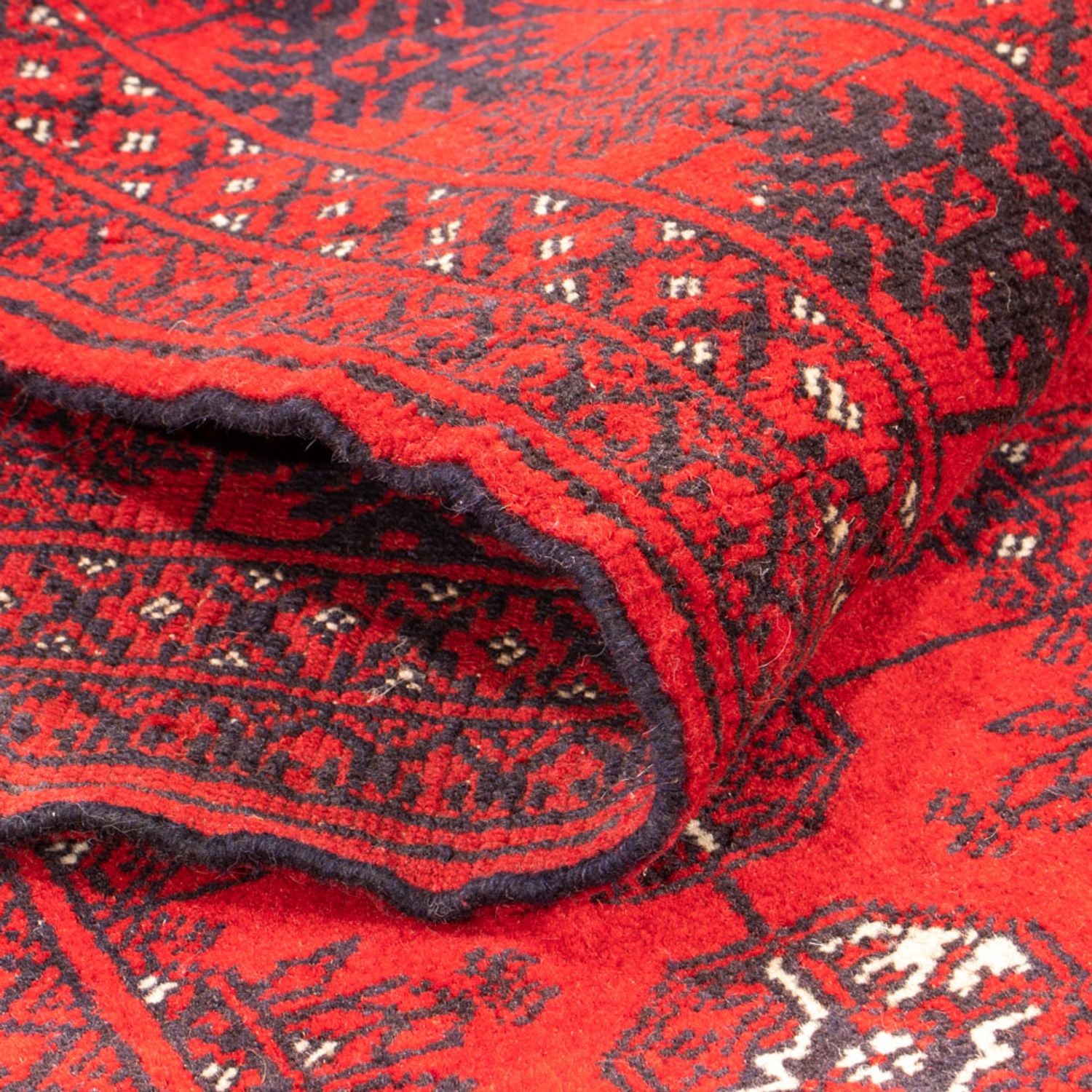 Alfombra de pasillo Alfombra Turkaman - 194 x 85 cm - rojo