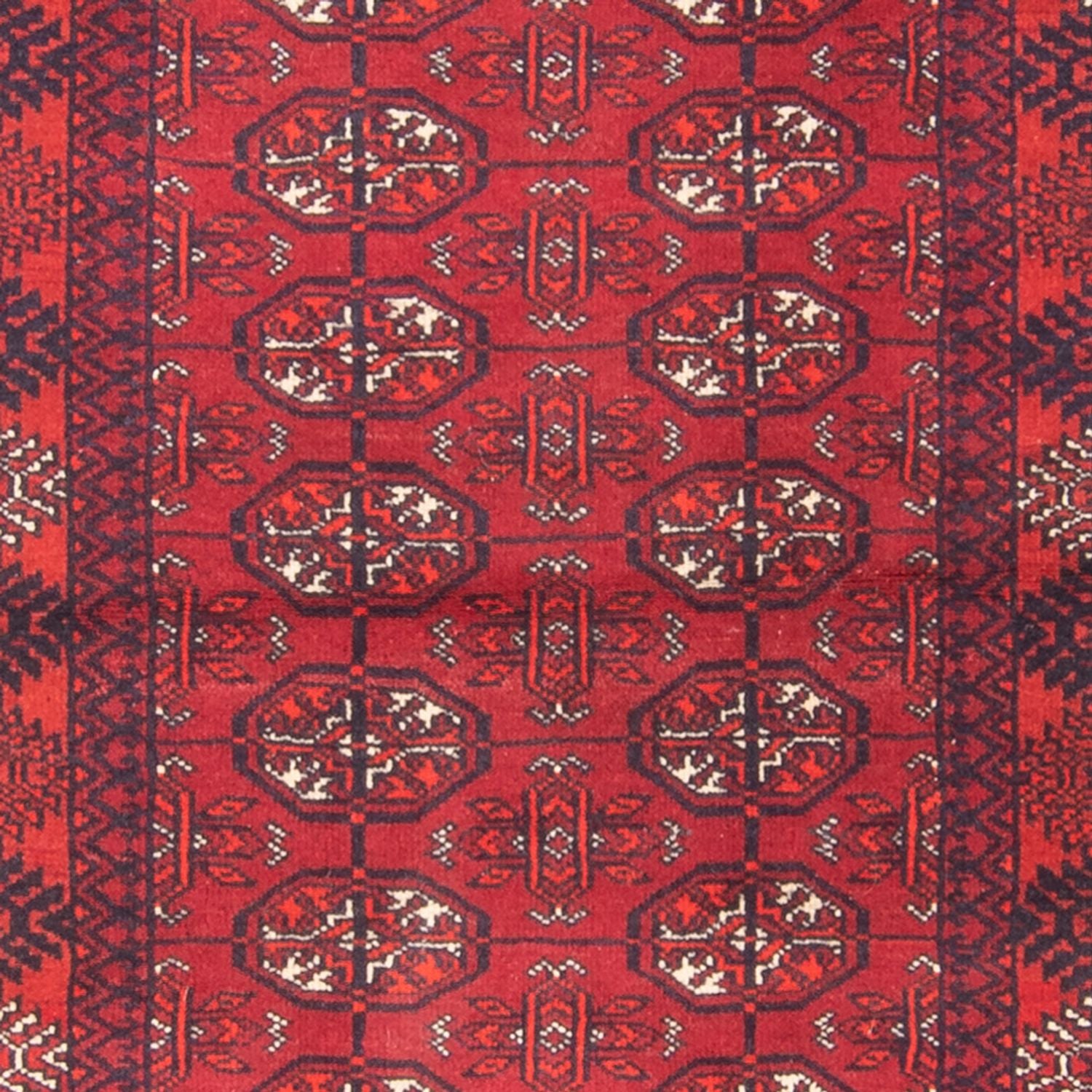 Alfombra de pasillo Alfombra Turkaman - 194 x 74 cm - rojo