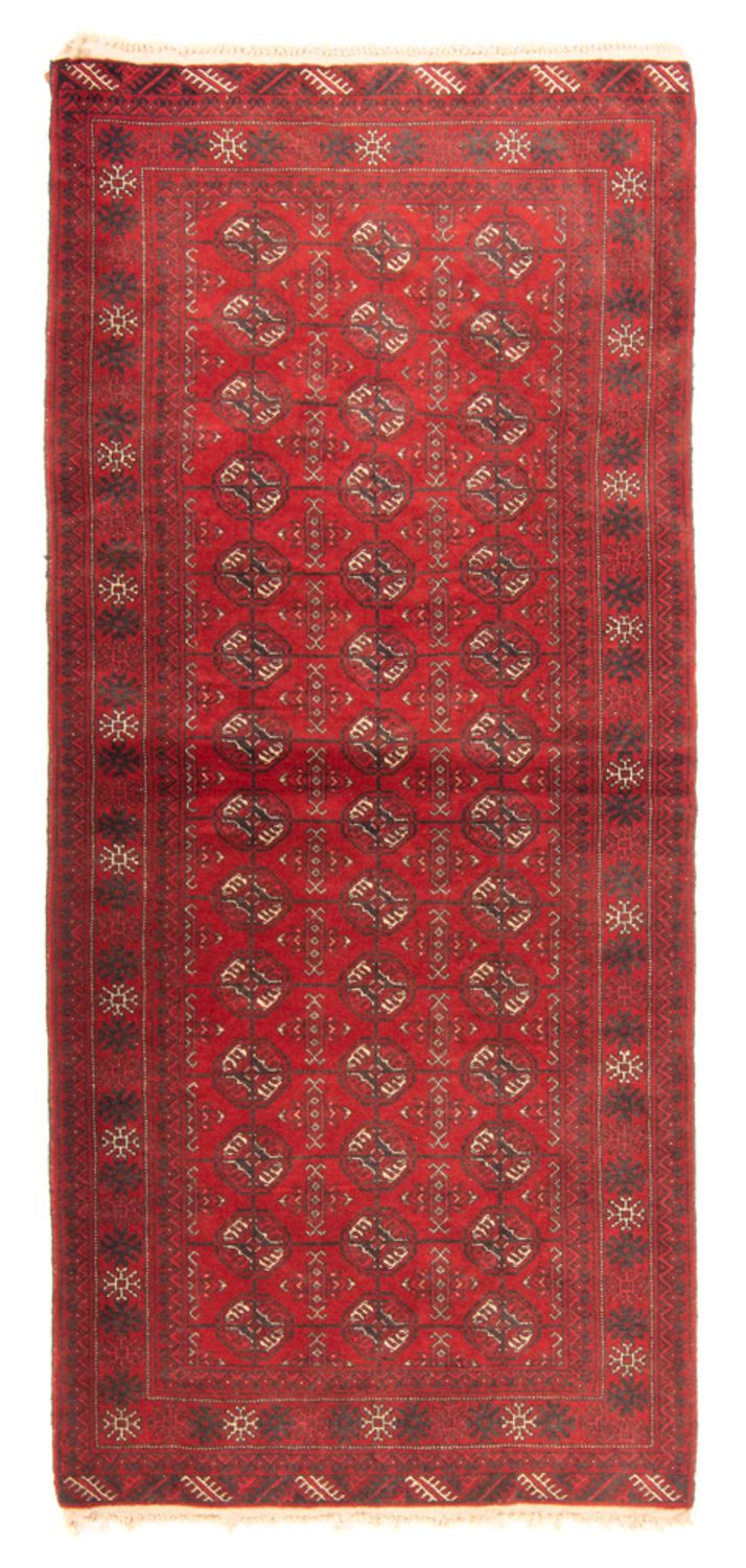 Alfombra de pasillo Alfombra Turkaman - 201 x 86 cm - rojo
