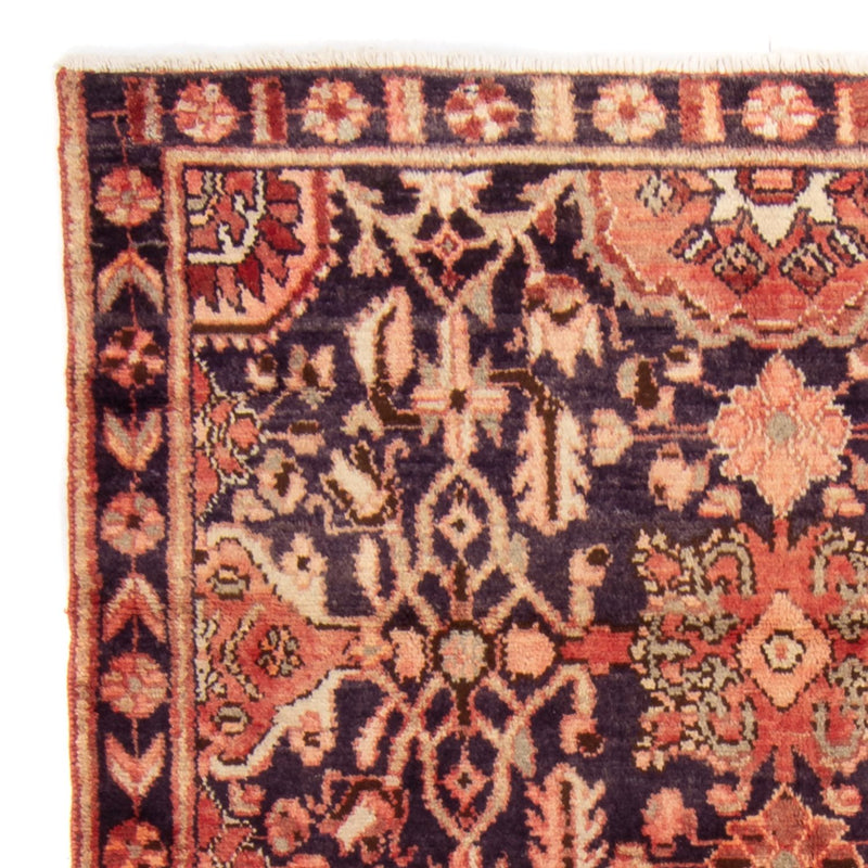 Alfombra persa - Nómada - 208 x 137 cm - azul oscuro