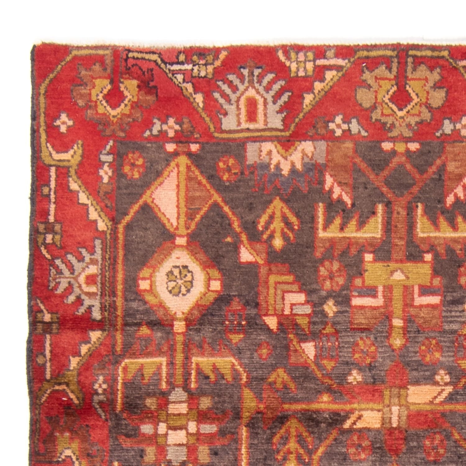 Alfombra persa - Nómada - 195 x 135 cm - azul oscuro