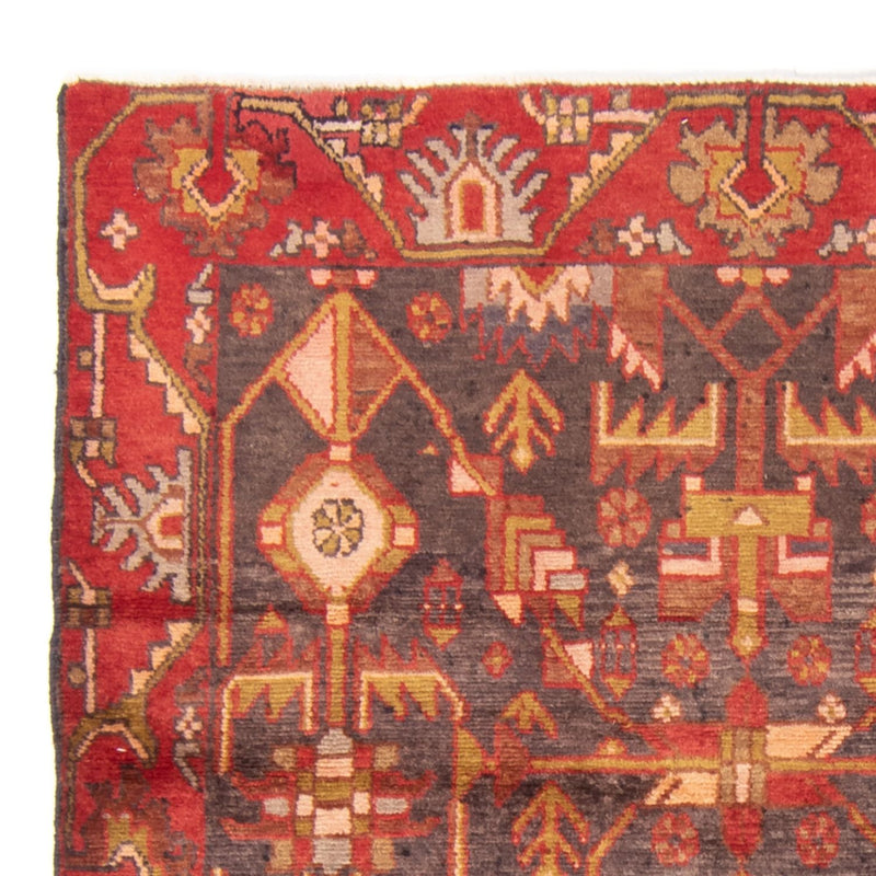 Alfombra persa - Nómada - 195 x 135 cm - azul oscuro