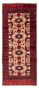Alfombra de pasillo Alfombra Belutsch - 230 x 93 cm - beige