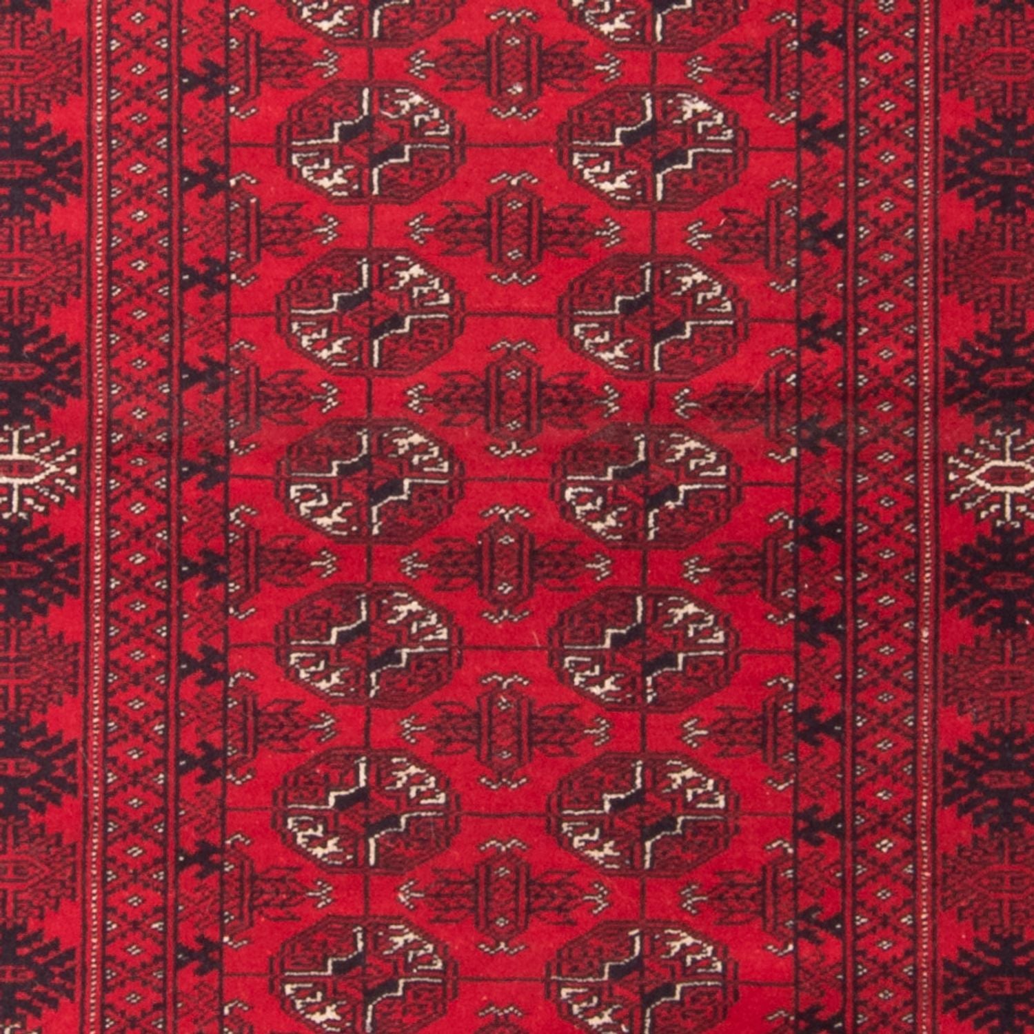Alfombra de pasillo Alfombra Turkaman - 197 x 80 cm - rojo
