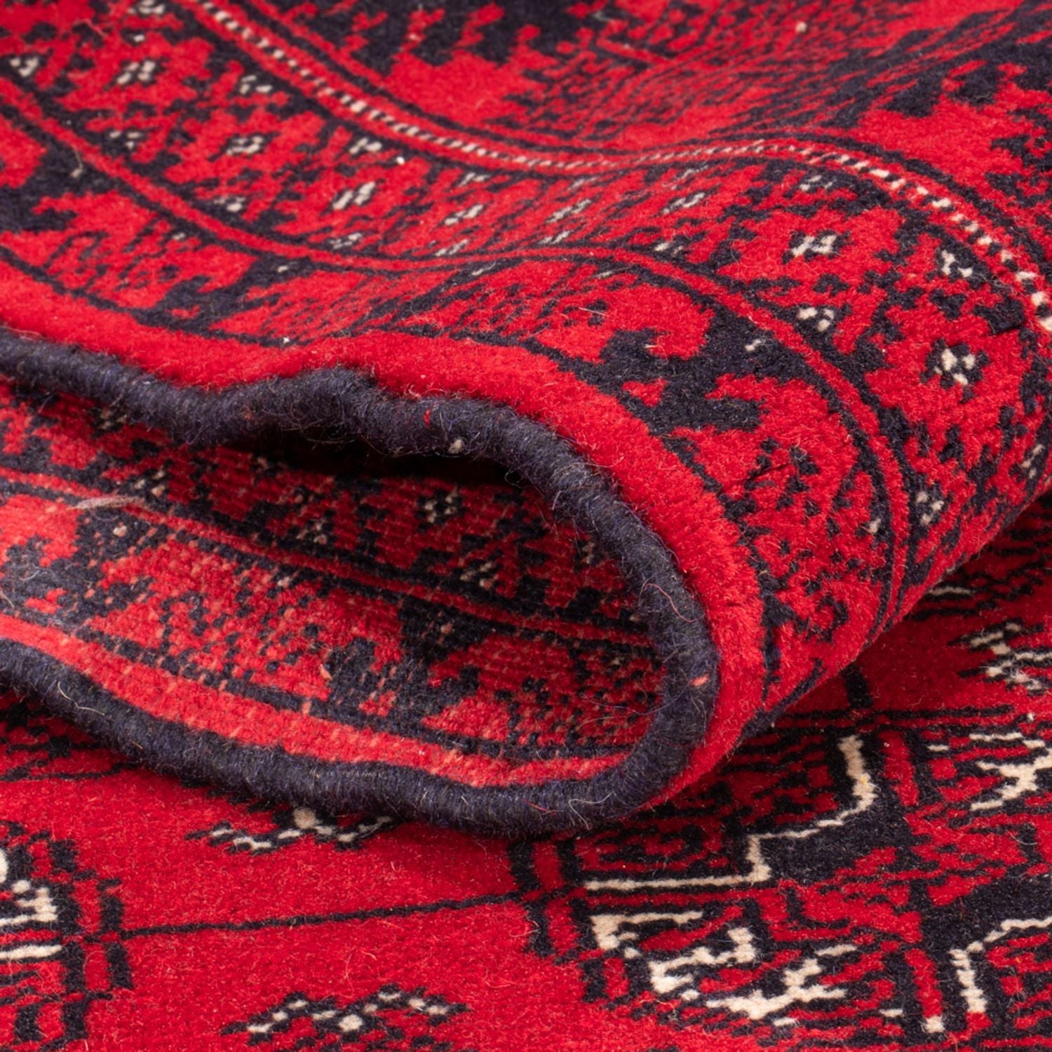 Alfombra de pasillo Alfombra Turkaman - 197 x 80 cm - rojo