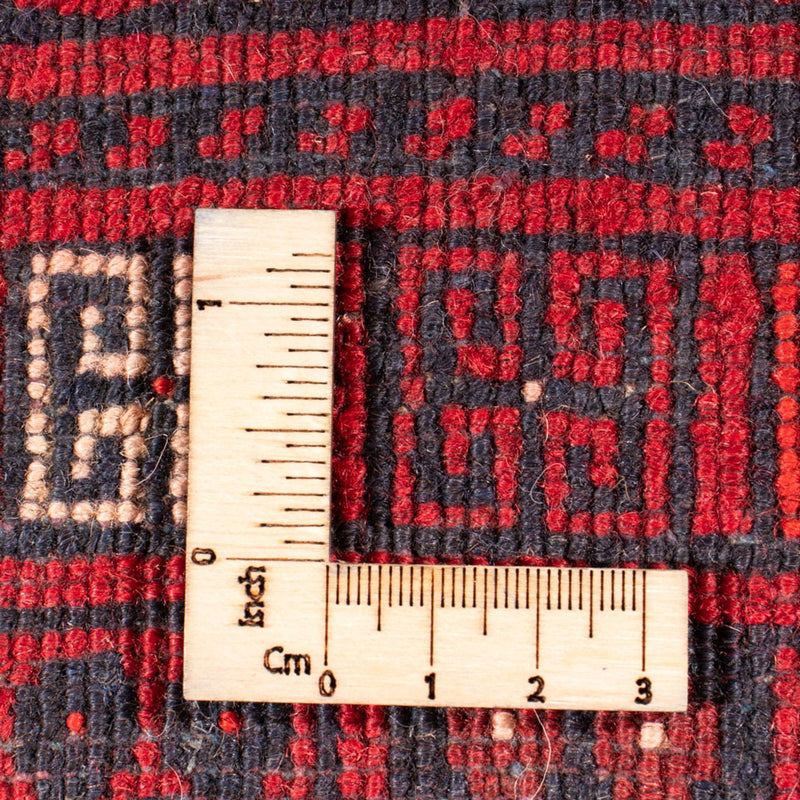 Alfombra Turkaman - 228 x 158 cm - rojo