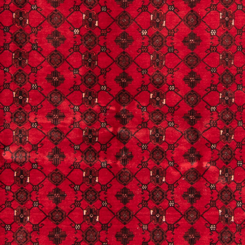 Alfombra Turkaman - 257 x 178 cm - rojo