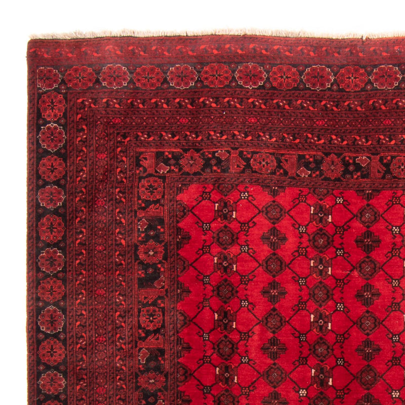 Alfombra Turkaman - 257 x 178 cm - rojo
